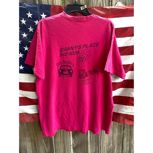 80s Snyder Racing NASCAR racing T-shirt Size XL - Picture 4 of 7